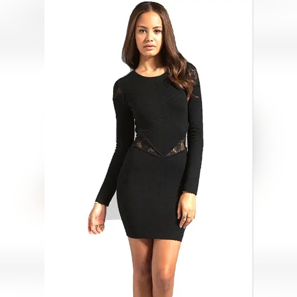 Torn by Ronny Kobo knit lace dress size 2